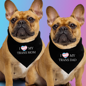 TRANS PRIDE Pet Parent Bandana